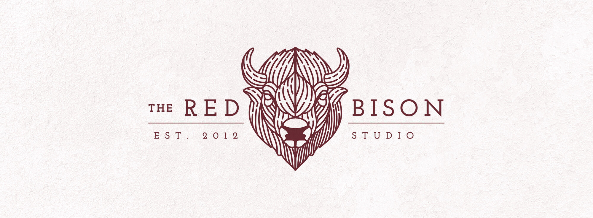 Red Bison Studio Final Logo | Custom Branding